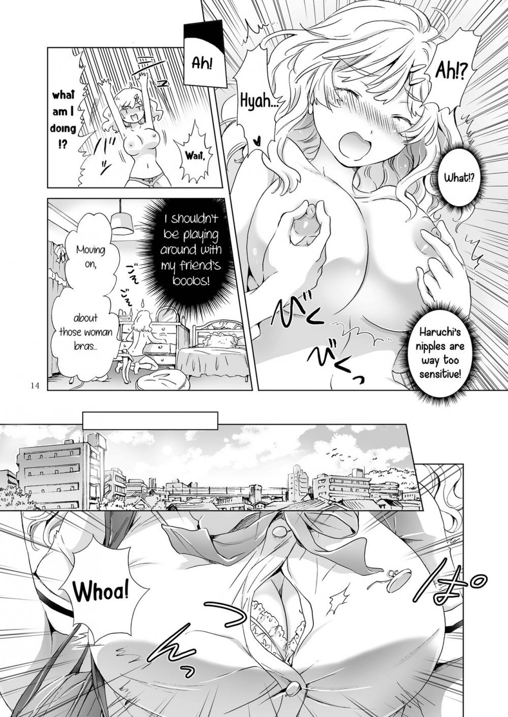 Hentai Manga Comic-How Well-Stacked and Surfboard Swapped Bodies-Read-13